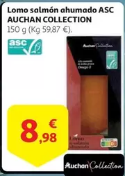 Oferta de Auchan - Lomo Salmon Ahumado Asc por 8,98€ en Alcampo