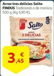 Oferta de Findus - Arroz Tres Delicias Salto por 3,45€ en Alcampo