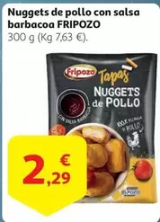 Oferta de Fripozo - Nuggets De Pollo Con Salsa Barbacoa por 2,29€ en Alcampo