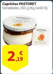 Oferta de Pastoret - Caprichos por 2,19€ en Alcampo