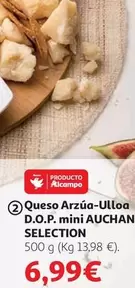 Oferta de Auchan - Seleccion Queso Azua-ulloa D.o.p. Mini por 6,99€ en Alcampo