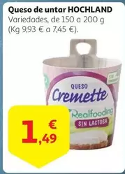 Oferta de Hochland - Queso De Untar por 1,49€ en Alcampo