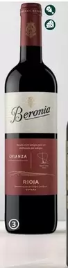 Oferta de Beronia - Rioja por 2,59€ en Alcampo