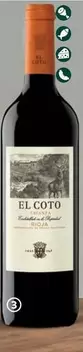 Oferta de El Coto - Vino Tinto D.o.ca. Rioja por 3,59€ en Alcampo