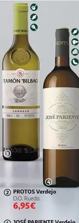 Oferta de Rueda - Protos Verdejo por 6,95€ en Alcampo