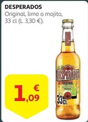 Oferta de Desperados - Original, Lima O Mojito por 1,09€ en Alcampo