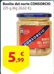 Oferta de Consorcio - Bonito Del Norte por 5,99€ en Alcampo