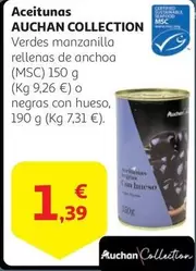 Oferta de Auchan - Aceitunas por 1,39€ en Alcampo