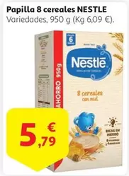 Oferta de Nestlé - Papilla 8 Cereales por 5,79€ en Alcampo