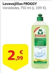 Oferta de Froggy - Lavavajillas por 2,99€ en Alcampo