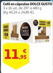 Oferta de Dolce Gusto - Café En Cápsulas por 11,95€ en Alcampo