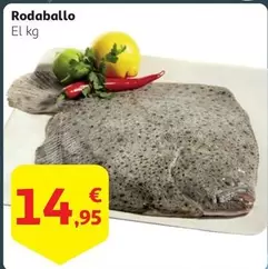 Oferta de Rodaballo por 14,95€ en Alcampo