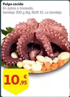 Oferta de Pulpo -  Cocido por 10,95€ en Alcampo