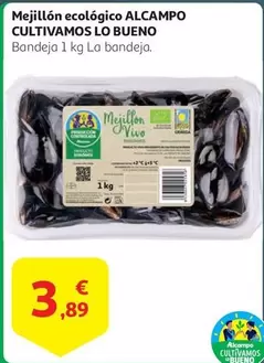 Oferta de Alcampo - Mejillón Ecologico por 3,89€ en Alcampo