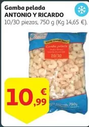 Oferta de Antonio y Ricardo - Gamba Pelada por 10,99€ en Alcampo