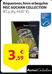 Oferta de Auchan - Boquerones Aove Arbequina Msc por 3,59€ en Alcampo