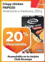 Oferta de Fripozo - Crispy Chicken en Alcampo