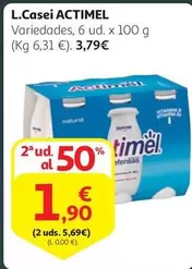 Oferta de Actimel - L.casei por 3,79€ en Alcampo