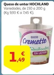 Oferta de Hochland - Queso De Untar por 1,49€ en Alcampo