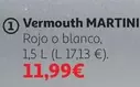 Oferta de Martini - Vermouth por 11,99€ en Alcampo