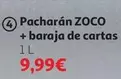 Oferta de Zoco - Pacharán + Baraja De Cartas por 9,99€ en Alcampo