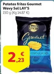 Oferta de Lay's - Patatas Fritas Gourmet por 2,23€ en Alcampo