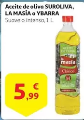 Oferta de La Masía - Aceite De Oliva Suroliva,  O Ybarra por 5,99€ en Alcampo