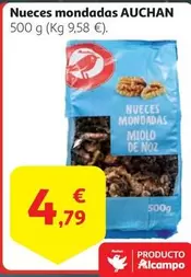 Oferta de Auchan - Nueces Mondadas por 4,79€ en Alcampo