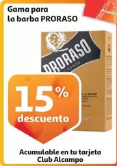 Oferta de Proraso - Gama Para La Barba en Alcampo