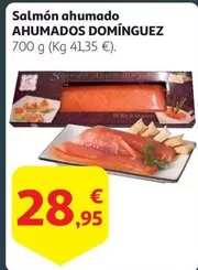 Oferta de Dominguez - Salmón Ahumado Ahumados por 28,95€ en Alcampo