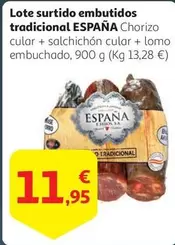 Oferta de España - Lote Surtido Embutidos Tradicional por 11,95€ en Alcampo