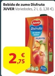 Oferta de Juver - Bebida De Zumo Disfruta por 2,75€ en Alcampo