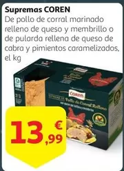 Oferta de Coren - Supremas por 13,99€ en Alcampo