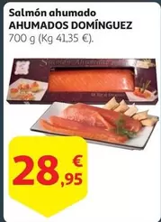 Oferta de Ahumados Domínguez - Salmón Ahumado por 28,95€ en Alcampo