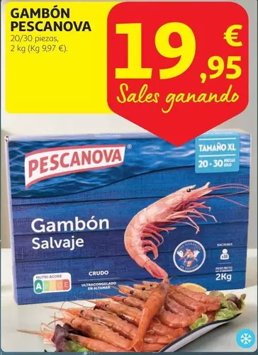 Oferta de Pescanova - Gambon por 19,95€ en Alcampo