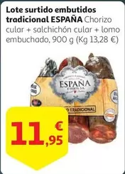 Oferta de España - Lote Surtido Embutidos Tradicional por 11,95€ en Alcampo