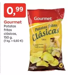 Oferta de Gourmet - Patatas Fritas Clasicas por 0,99€ en Suma Supermercados