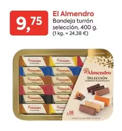 Oferta de El Almendro - Bandeja Turron Seleccion por 9,75€ en Suma Supermercados