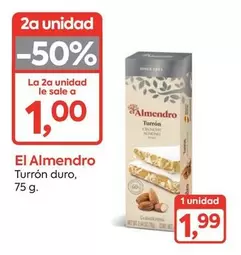 Oferta de El Almendro - Turron Duro por 1,99€ en Suma Supermercados