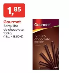 Oferta de Gourmet - Barquillos De Chocolate por 1,85€ en Suma Supermercados