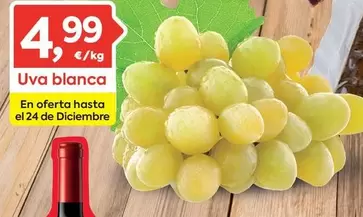 Oferta de Uva Blanca por 4,99€ en Suma Supermercados