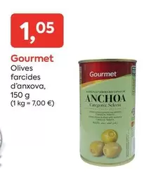 Oferta de Gourmet - Olives Farcides D'Anxova por 1,05€ en Suma Supermercados