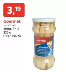 Oferta de Gourmet - Esparrec Extra por 3,19€ en Suma Supermercados