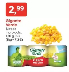 Oferta de Gigante Verde - Blat De Moro Dolc por 2,99€ en Suma Supermercados