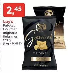 Oferta de Lay's - Patates Gourmet Original O Finissimas por 2,45€ en Suma Supermercados