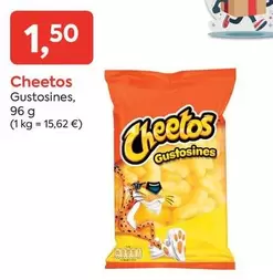 Oferta de Cheetos - Gustosines por 1,5€ en Suma Supermercados