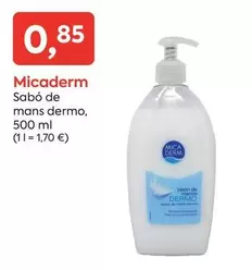 Oferta de Micaderm - Sabó De Mans Dermo por 0,85€ en Suma Supermercados