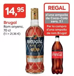 Oferta de Brugal - Rom Anyenc por 14,95€ en Suma Supermercados