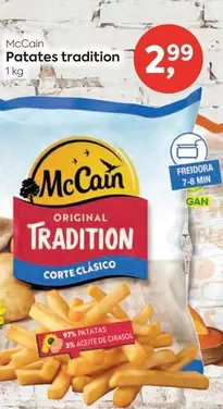 Oferta de McCain - Patates Tradition por 2,99€ en Suma Supermercados