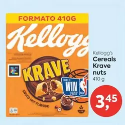 Oferta de Kellogg's - Cereales Krave Nuts por 3,45€ en Suma Supermercados